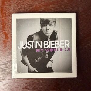 Album coaster - Justin Bieber “ My World 2.0”